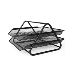 BANDEJA METAL CALADO 2 PISOS