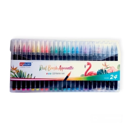 MARCADOR PUNTA PINCEL X24