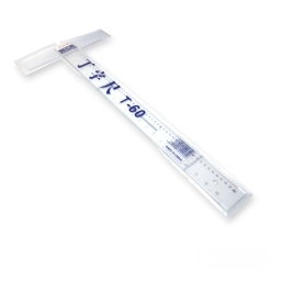 REGLA T DE ACRILICO 60CM