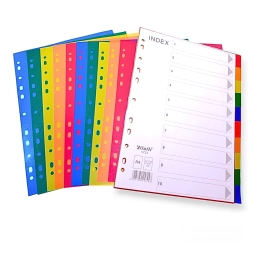 SEPARADOR 10 POSICIONES A4 PVC YIL 5724