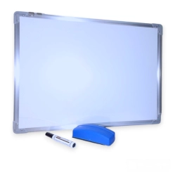 PIZARRA BLANCA  45x60cm  Marco Aluminio Magnetica