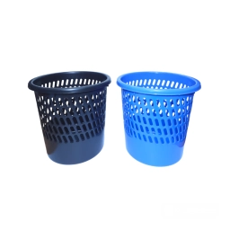 PAPELERA PLASTICA REFORZADA YY926 -  AZUL 