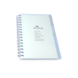 CUADERNO A5 TAPA TRANSPARENTE 110 H